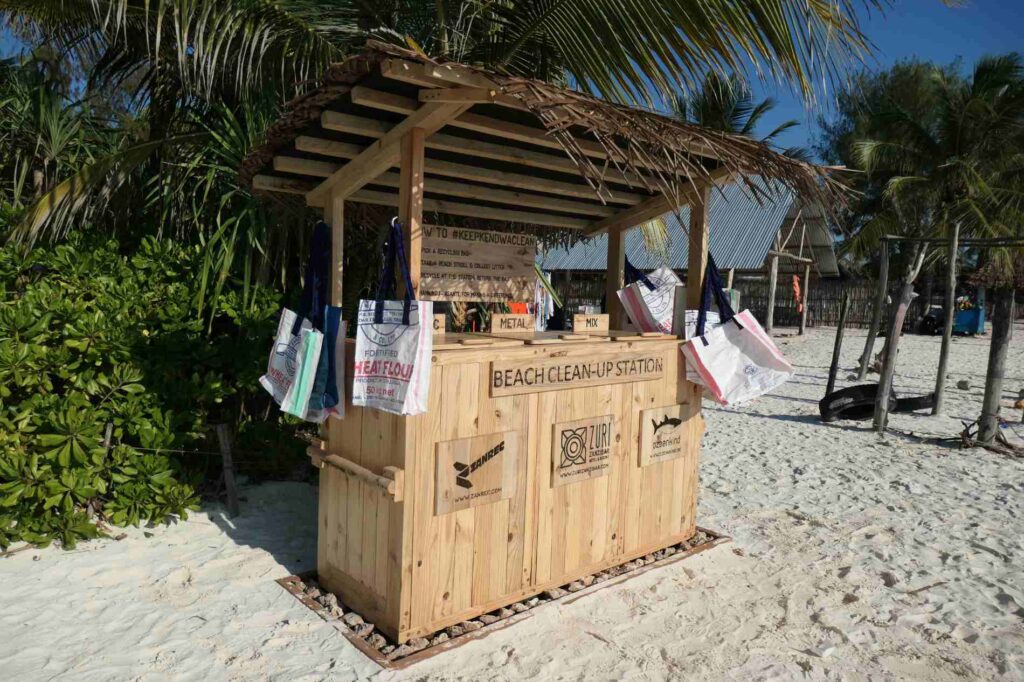Ozeankind Beach Cleanup Station