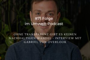 Podcast-Cover: Ohne Transparenz kein nachhaltiger Wandel